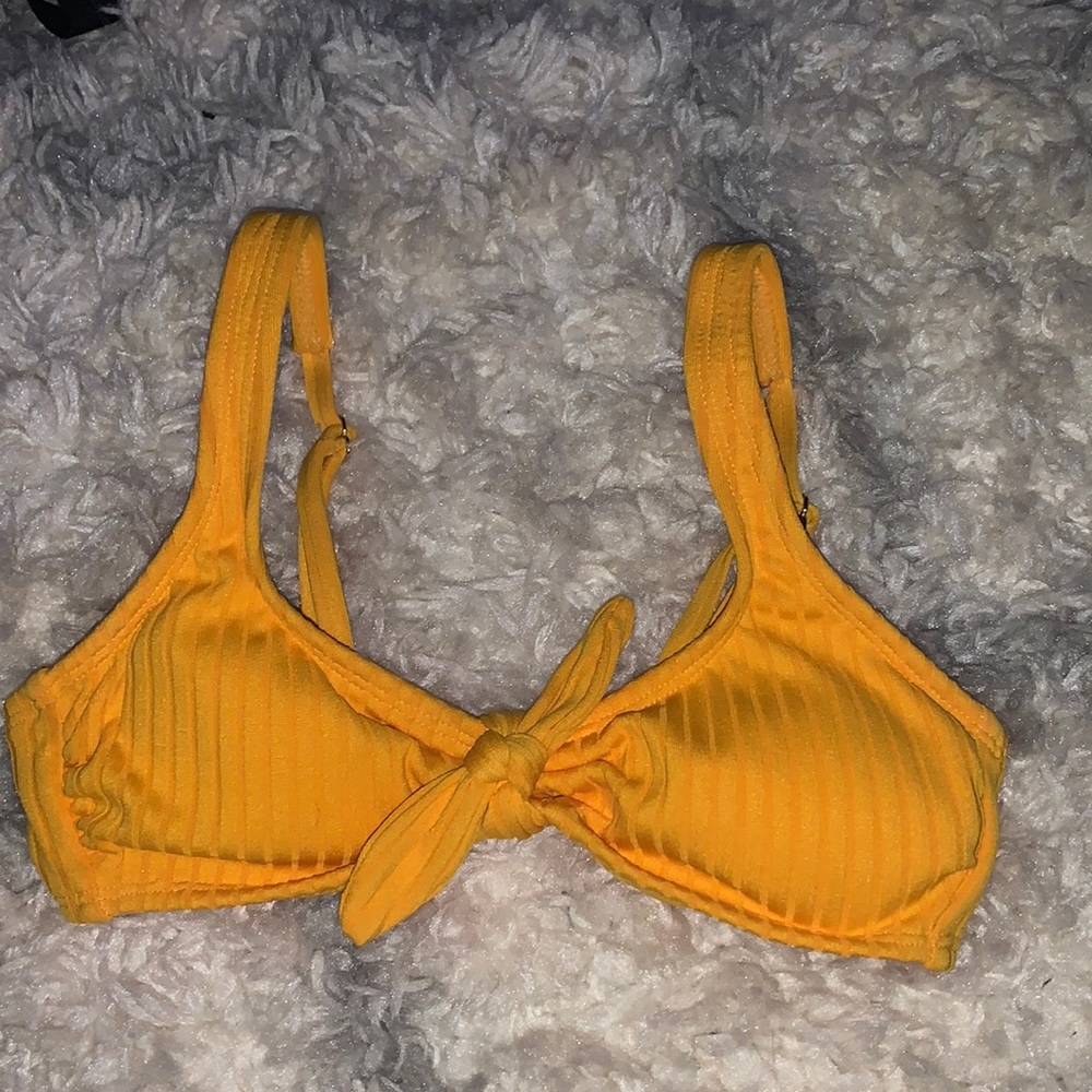 Target bikini top- small. yellow